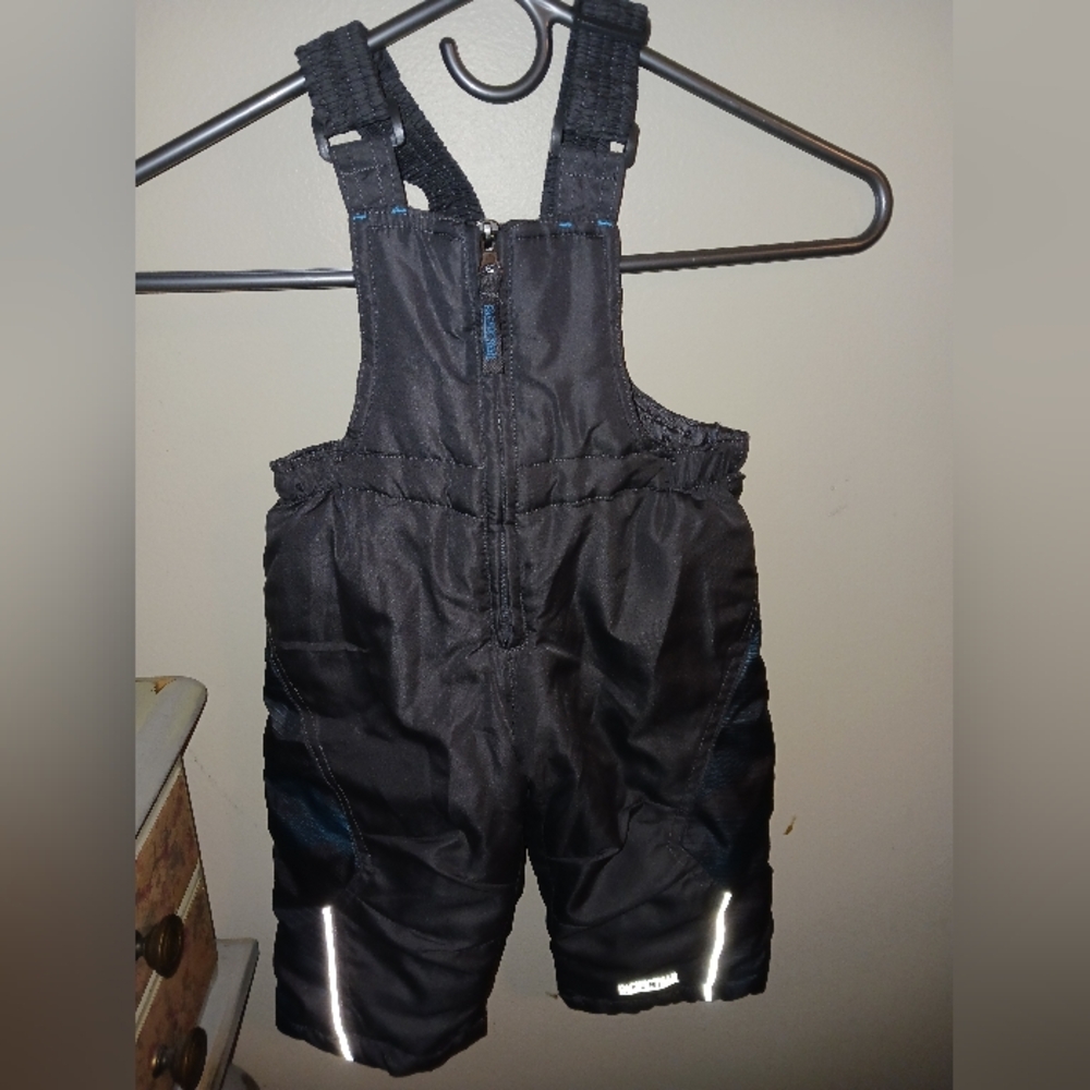 Like new boys size 12 months pacific trail snow bibs